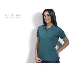 SUNNY ŽENSKA POLO MAJICA PETROL L