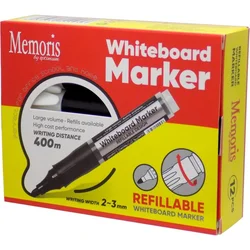 Marker za belu tablu Memoris crni MF22320 1/12