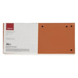 Optima - Pregradni karton Optima 240 x 105 mm, 100 kosov, sortirano