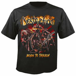 Metal majica moška Destruction - Born to thrash - NUCLEAR BLAST - 29552_TS