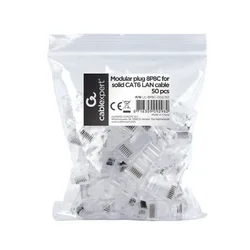 Gembird LC-8P8C-002/50 LAN konektor RJ45, CAT6, 50 komada