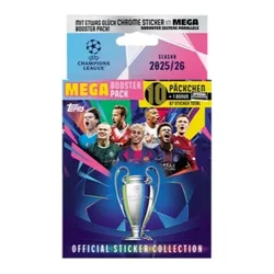 UCC Topps Mega Booster Pack 25/26 - zbirateljska nogometna kartica