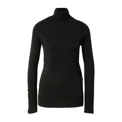 Trendyol Black Crop Premium Yarn / Special Yarn Basic Knitwear Sweater