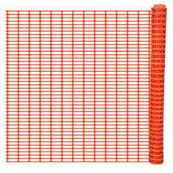 VIDAXL varnostna ograja / mreža za sneg, oranžna 50 m