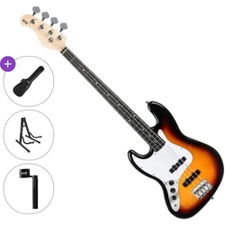 PSD Guitars JZB-100L Basic SET Sunburst Električna bas kitara