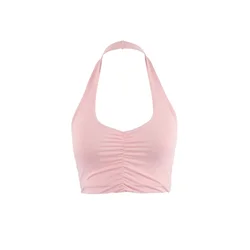 Trendyol Milla ženski top Thmss26Ss00007, Pink-Pink