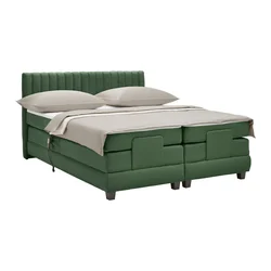Boxspring Krevet Dixon 160/200 cm , tamnozelena