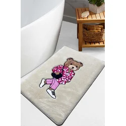 Lessentiel Maison Prostirka za kupatilo Boss Bear, Bež