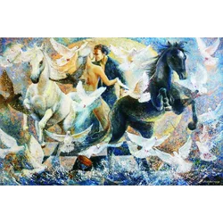 Gold Puzzle - Puzzle V krogu narave - 2 000 kosov