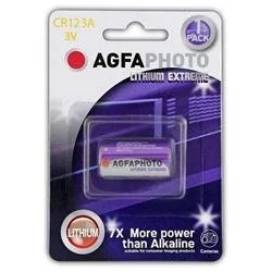 Agfa Baterija litijumska CR123A, 3V, blister 1 komad - CR123A B1