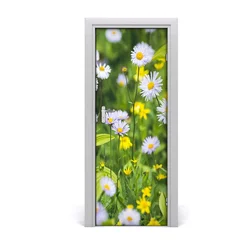 tulup.si Nalepka na vratih Marjetice 75x205 cm