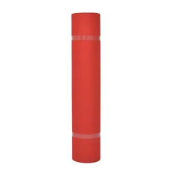 Vidaxl Preproga Enobarvno Rdeča 1 x 24 m Blago