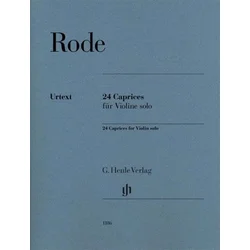 RODE:24 CAPRICES FOR VIOLIN SOLO
