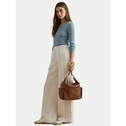 Lauren Ralph Lauren Torba za čez ramo BLAIKE  konjak