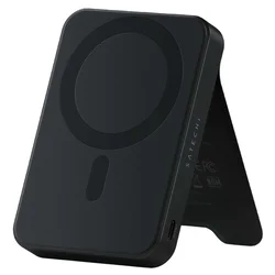 Satechi Qi2 5K Magnetic Power Bank with Stand - Black