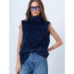 Trend Alacati Stili Ženska bluza Alc-X14667, Tamnoplava