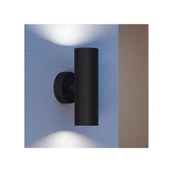 Eglo 902038 - Spoljašnja zidna svetiljka TOMELLOSO 2xGU10/28W/230V IP44 crna