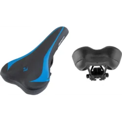SEDLO MTB CRNO PLAVO CARBON HIGH END 270X155mm
