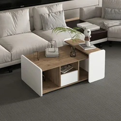 Hanah Home klub sto Viya 20456, 94,3 cm, beli / Rahle