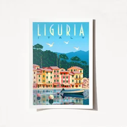 Wallity Poster Liguria-1973, 50x70 cm