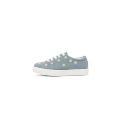 ABOUT YOU Superge Martha moder denim/rumena/bela