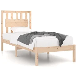 Okvir za krevet od masivne borovine 90x190 cm jednokrevetni