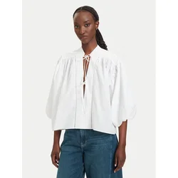 BOSS Srajca C_Bales 50564545 Bela Relaxed Fit