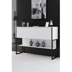 Hanah Home Komoda Luxe, 120x80x30 cm, Bela