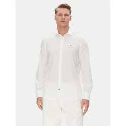 Tommy Hilfiger Srajca MW0MW39282 Bela Slim Fit