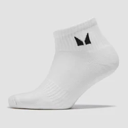 MP Unisex Ankle Socks (1 Pack) - White - UK 6-9