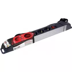 STARK Switch Produžni kabl ALU 3m, 5 utičnica, prekidač