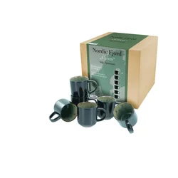 Creatable Set Skodelic Nordic Fjord Green, 6-Delni