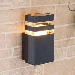 Fasadna zidna lampa crna stil 3