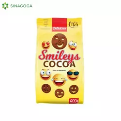 CAJNO PECIVO SMILEYS 400GR COCOA (12) DELICIOUS FOOD