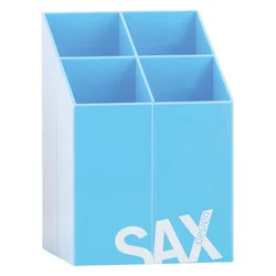 Čaša za olovke Sax design kocka svijetlo plava