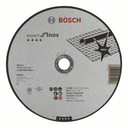 BOSCH rezna ploča ravna Expert for Inox AS 46 T INOX BF, 230 mm, 2,0 mm - 2608600096