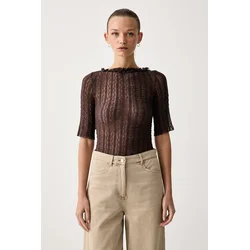 Max&Co. bluza ženska čipkasta ALFIO