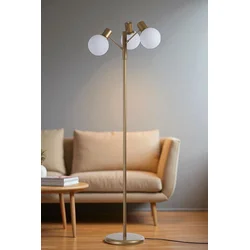 Opviq Podna lampa 8947-6, Zlatne boje