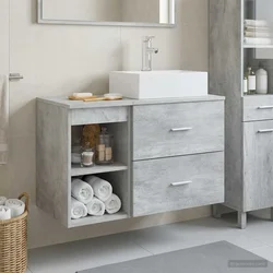 Set namještaja za kupaonicu 2 pcs Betonska siva
