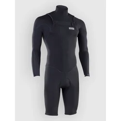 Ion Element 2/2 Shorty Ls Front Zip Wetsuit black
