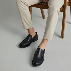 Clarks Muške mokasine, Crne