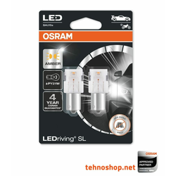 Osram LED ŽARNICA PY21W LEDriving SL 12V 7507DYP-02B (4062172152242)