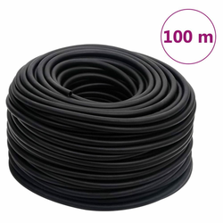 Hibridno zračno crijevo crno 0,6  100 m od gume i PVC-a