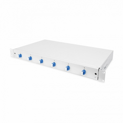 Optični panel 48cm SM LC 6x adapter Opt.kaseta, Pigtails OS2 Digitus