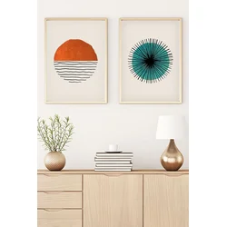 Wallity Uramljena slika Huhu31, 30x40 cm , 2 dela