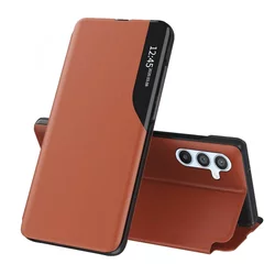 Elegantna knjižna futrola View Case za Samsung Galaxy A54 - Narančasta KP27139