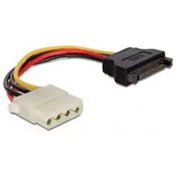 CC-SATA-PS Gembird SATA (female) to Molex (male) power cable, 0.15 m