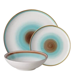 Porcelanski set 12 kosov — Gaya RGB Rustico - W0150