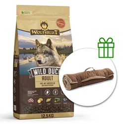 WOLFSBLUT Wild Duck 12,5 kg + Potovalna odeja BREZPLAČNO