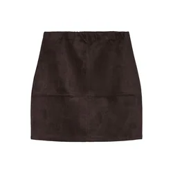 Vero Moda Maternity Krilo VMMKRETA temno rjava